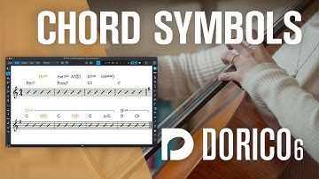 Chord Symbol Improvements | New Features in Dorico 6