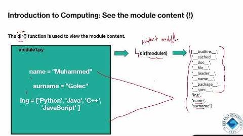 CMPE150 – Week 8: Modules & Standard Library