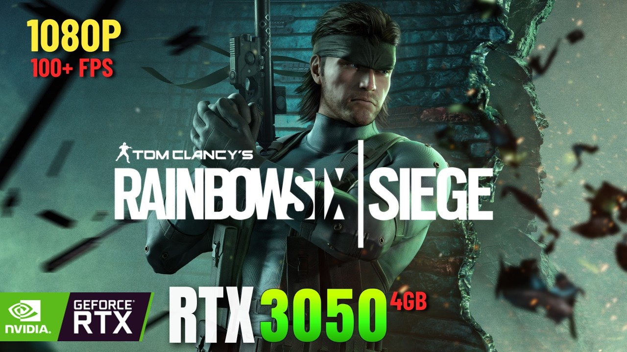 Tom Clancy's Rainbow Six Siege | RTX 3050 Laptop | ASUS TUF F15 Tom Clancy's Rainbow Six Siege | RTX 3050 Laptop | ASUS TUF F15