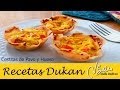 Desayuno Dukan fase Ataque: Cestitas de Pavo y Huevo / Dukan Diet PP Breakfast