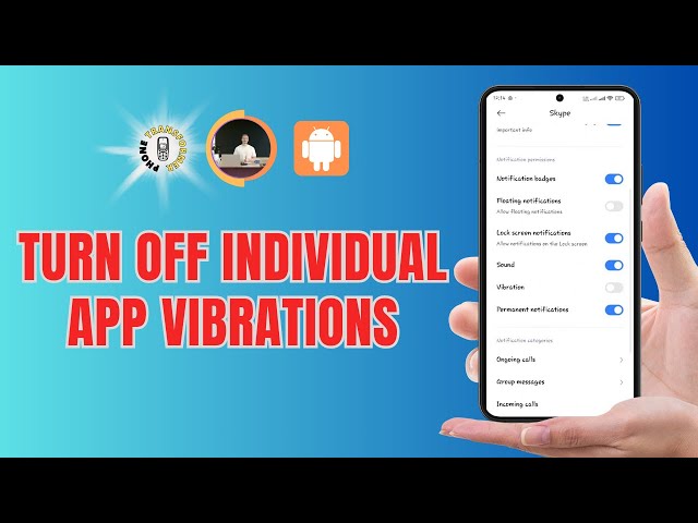 How to Turn Off Individual App Vibrations on Android - YouTube