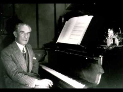 Ravel plays his Pavane pour une infante defunte