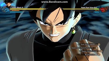 DB Xenoverse 2 : Goku Black SSR vs Vegeta SSB