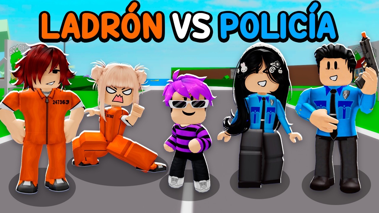 FAMILIA DE LADRONES vs FAMILIA DE POLICÍAS (Brookhaven)