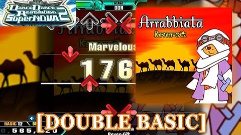 【DDR SN2】 Arrabbiata [DOUBLE BASIC] 譜面確認＋クラップ