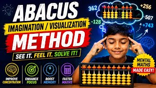 Abacus level 2 imagination/visualization method easiest explanation 😊 ✨ 🔥#viral # #abacus #education