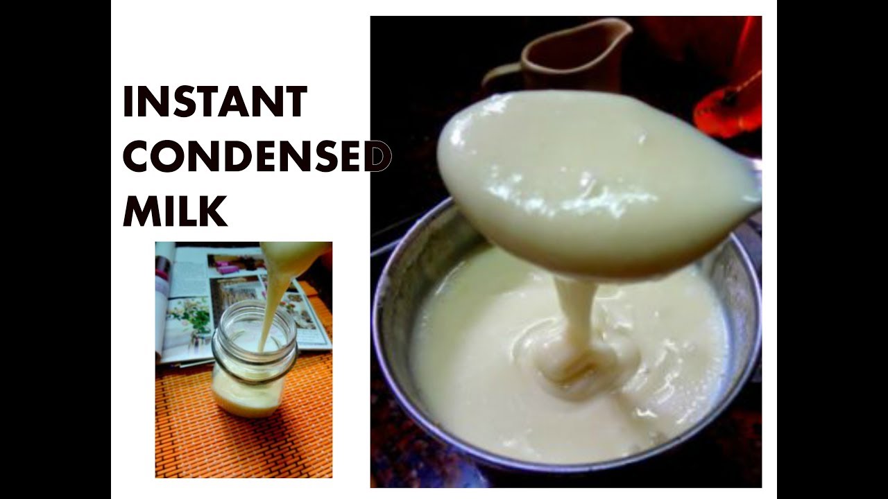 Instant Homemade Condensed Milk In 2 Minutes Using Milk Powder YouTube