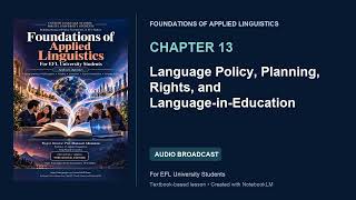 Chapter 13: Language Policy, Planning, Rights, and Language-in-Education | Audio Lesson