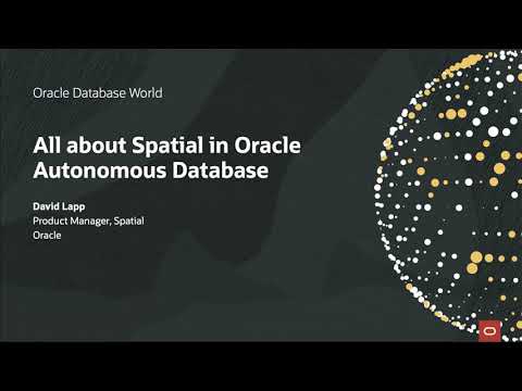 All about Spatial in Oracle Database