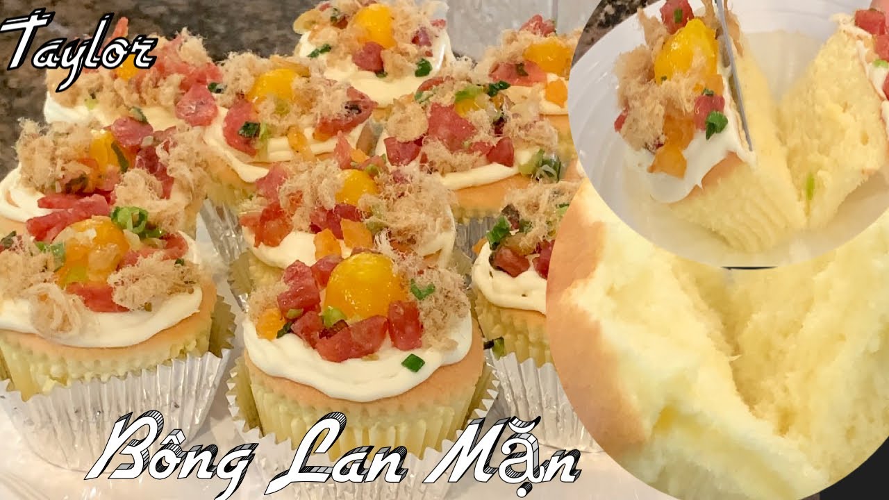 Bánh Bông Lan - Cách Làm Bánh Bông Lan Mặn Mềm Xốp Hương Vị Đặc Biệt - Savory Sponge Cake - Taylor