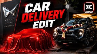 How to edit a car delivery video | New car delivery video edit CapCut screenshot 1