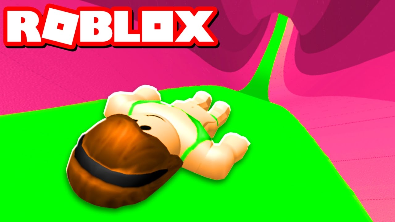 Slide Down The Slime Slide In Roblox Youtube - escape slime obby roblox