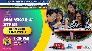 JOM SKOR A SEMESTER 3 STPM 2022 : EKONOMI JOM SKOR A SEMESTER 3 STPM 2022 : EKONOMI