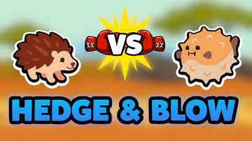 Super Auto Pets but we can only use HEDGEHOGS & BLOWFISH