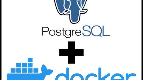 PostgreSQL with PostGIS on Docker