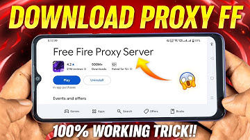 How To Download Proxy Server In Free Fire 💯😱🔥 | Free Fire Proxy Server | Proxy Server Free Fire