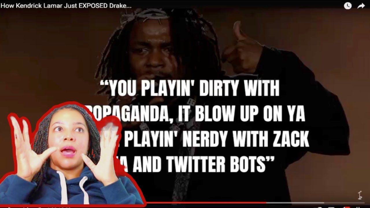 Kendrick Lamar Just EXPOSED Drake in "