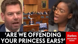 Shocking Moment All Hell Breaks Loose As Crockett Drops F-Bomb & Swalwell Mocks Gop Concern