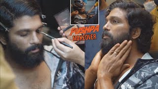 Allu Arjun Makeover For Pushpa Icon Star Aa Pushpa Making Pushpa Movie Rashmika