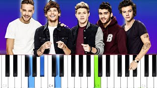 One Direction - No Control | Piano Tutorial