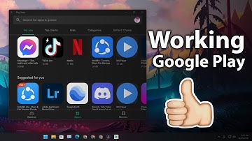 Install WSA with Google Play Store in Windows 11 (outdated)