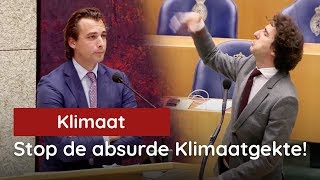 Baudet vs Klaver tijdens Klimaatdebat: Stop deze absurde gekte!