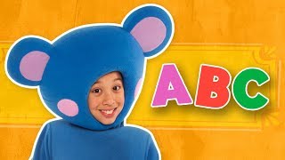 abc song with eep the mouse wow english phonics song new mother goose club video
