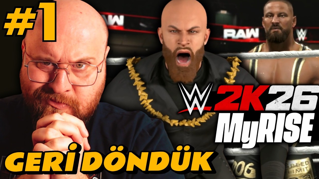 WWE 2K26 KARİYER MODU BAŞLIYOR | Samoa'da Eğitim Alıp GERİ DÖNDÜK | WWE 2K26 MyRise Kariyer Modu #1