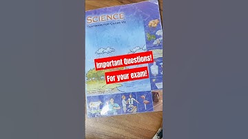 Class 7th Science : Important Questions For Exam 2025 NCERT #class7 #class7science