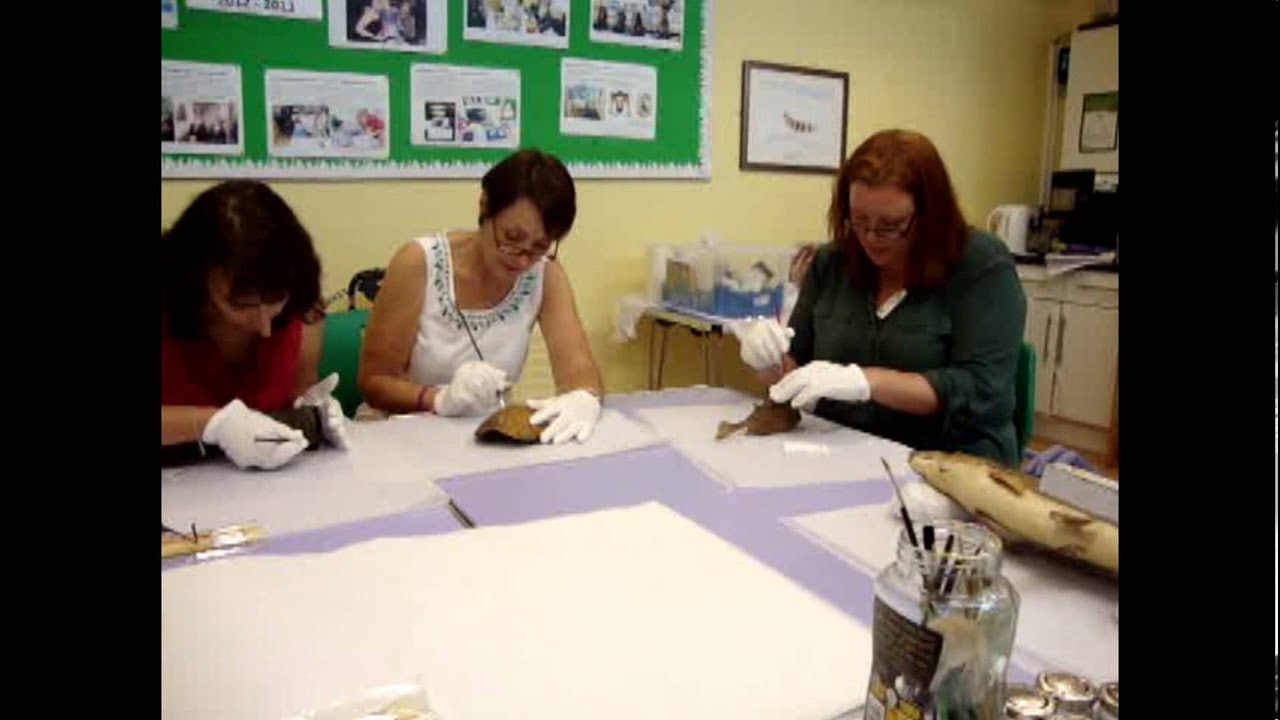 World of Wallace Behind the Scenes Conservation Cleaning YouTube