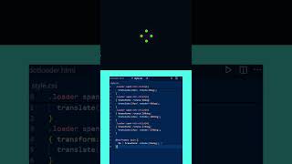 Information Dot Loader Animation Using HTML & CSS #shorts #css #coding Update