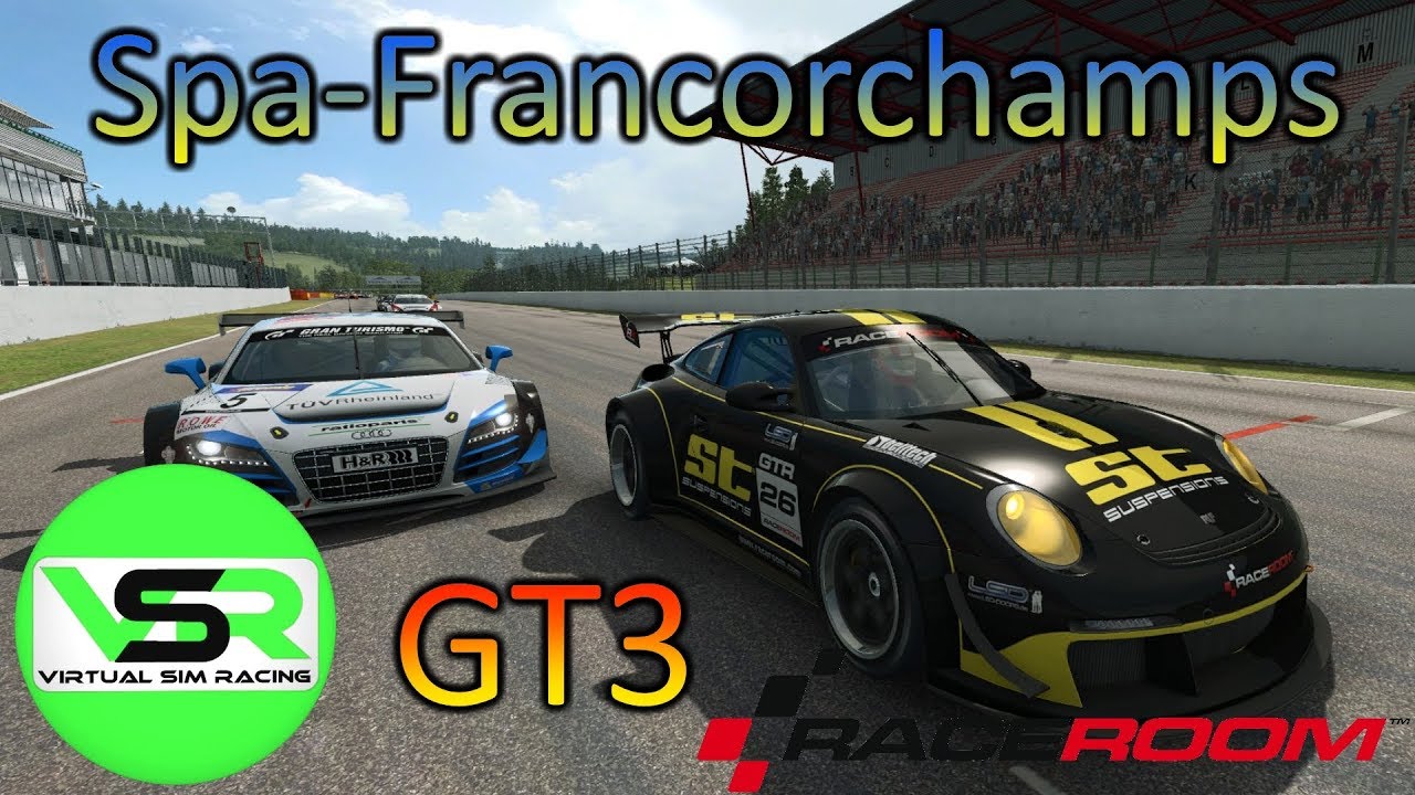 RaceRoom @Spa-Francorchamps GT3 |Virtual Sim Racing| Onboard [PC] - YouTube