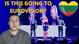 VB gang - KABOOM!!! EUROVIZIJA.LT Lithuania Eurovision 2024 reaction