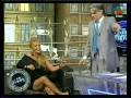 Maria Eugenia Rito mostrando la bombacha en lo de Pettinato