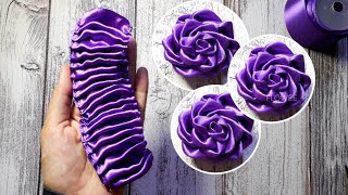 Whole Ribbon Rose - Ribbon Flowers - How to make an easy ribbon rose