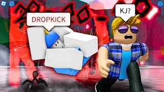 Roblox Strongest Battlegrounds Funny Moments Kj