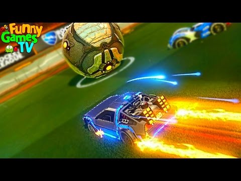 Cartoon about cars for kids to Play football cool video for kids battle car game Rocket League