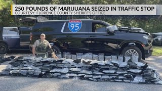 Florence County deputies seize 250 pounds of marijuana, arrest 2 New York men after Interstate 95 tr