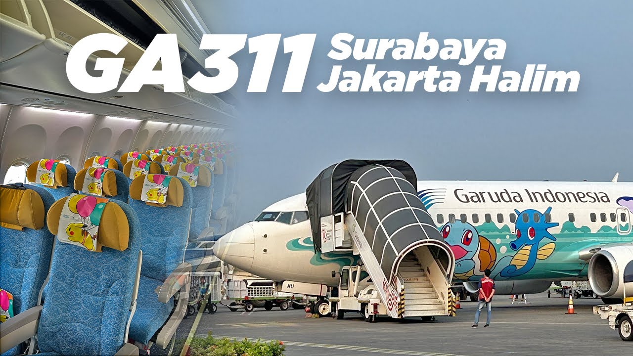 Mencoba Naik Pesawat Garuda Indonesia dari Surabaya ke Jakarta Halim
