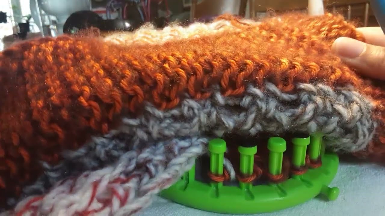 Loom Knitting Adding An Edge