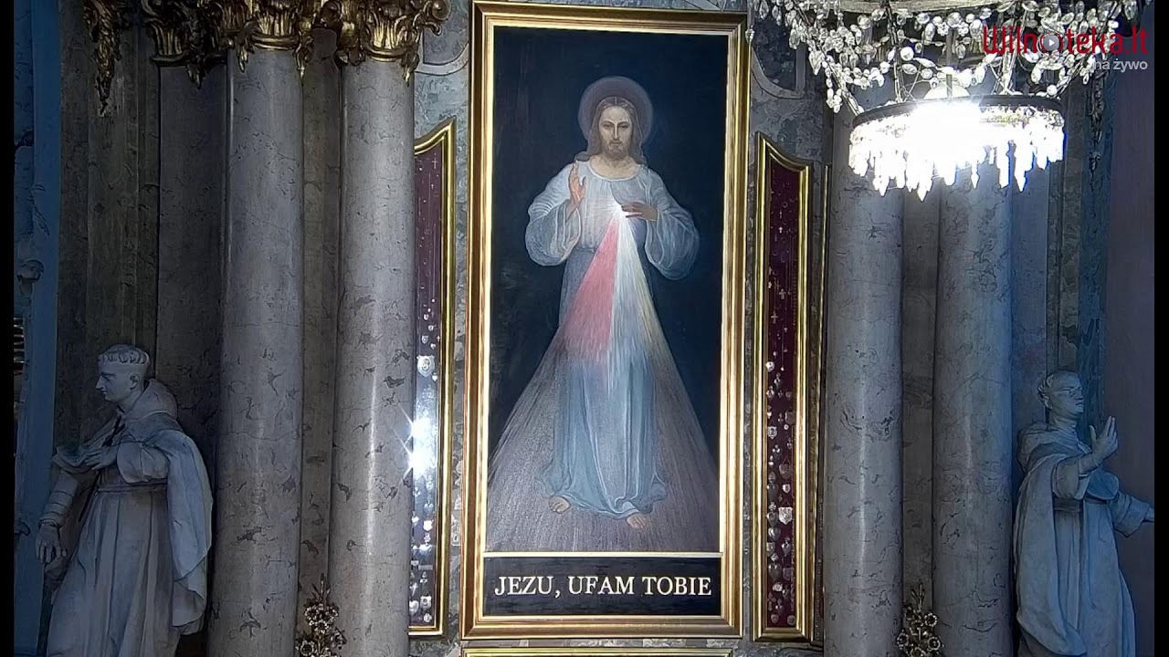 Koronka do Miłosierdzia Bożego i msza święta w kościele pw. Ducha Świętego w Wilnie 2026 02 25