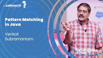 Pattern Matching in Java by Venkat Subramaniam