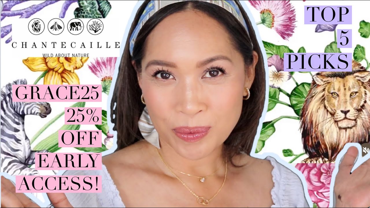 ❤️GRACE25 for 25% OFF EARLY ACCESS❤️JUST FOR YOU 🥳 HAPPY BIRTHDAY, SYLVIE CHANTECAILLE❤️ TOP 5 🖐🏼