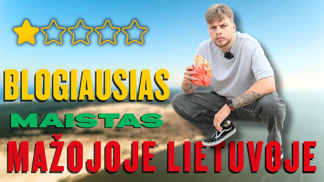 RAGAUJU PRASČIAUSIAI ĮVERTINTĄ MAISTĄ: MAŽOJOJE LIETUVOJE