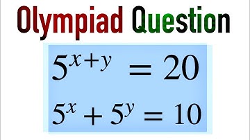 Olympiad Question | A nice Olympiad Question try to solve this | solution by @MindyourBRAIN1 #algebra