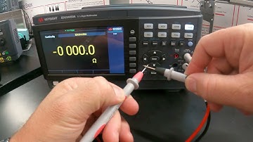 Continuity Measurement using the Keysight 34450A