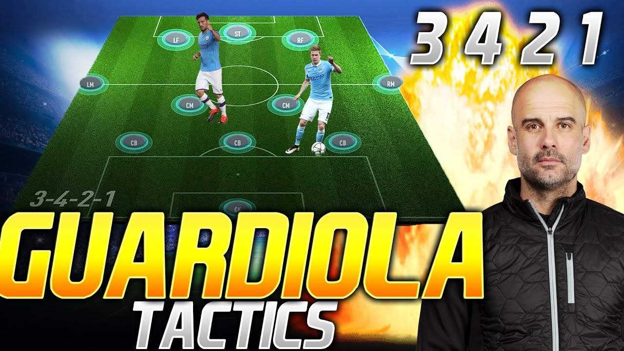 3 4 2 1 The Best Attacking Possession Tactic Guardiola Tactics Fut Fifa Ultimate Team Youtube