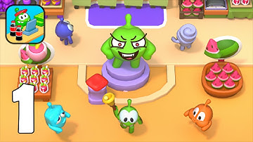 Om Nom Mini Garden - Part 1 Tutorial Om Nom Garden Shop Manager - Gameplay Walkthrough(iOS, Android)