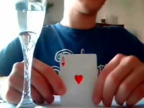 Mentalism GEO - ჭიქის გაჩერება ერთ კარტზე