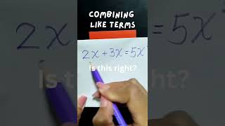 Wait...is this right? #mathshelp #algebrahelp #mathstutor #shorts